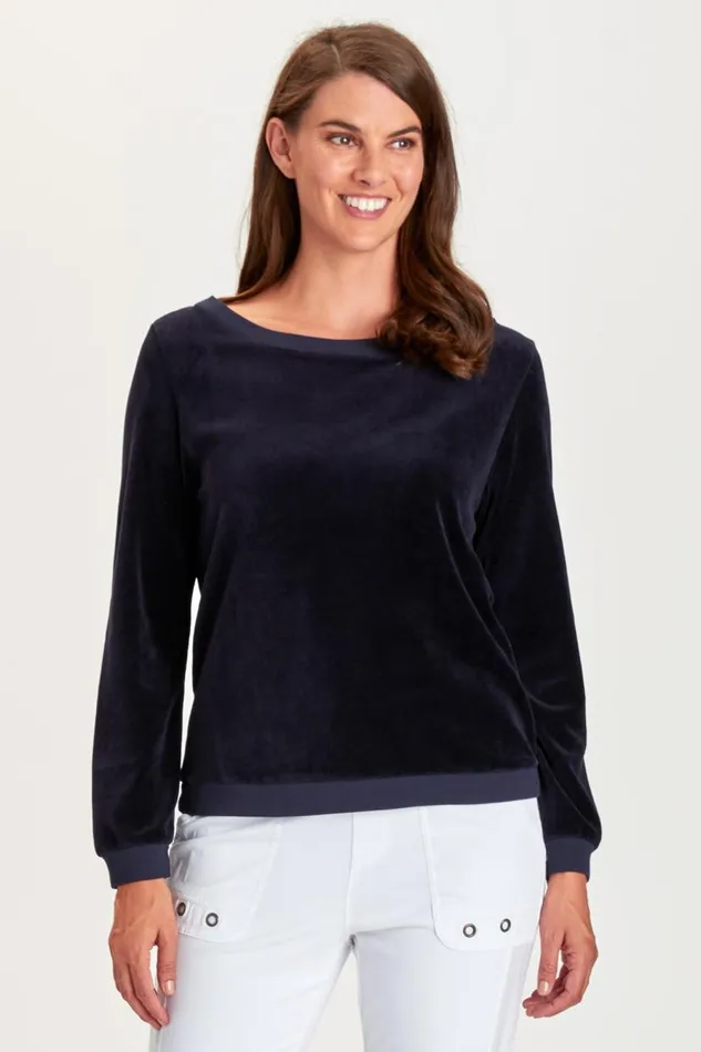 Dakota Pullover Infantry Blue Clothing XCVI Sweatshirts