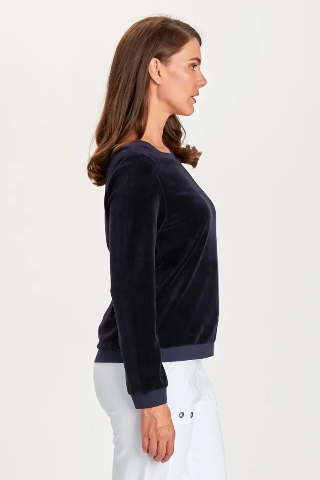 Dakota Pullover Infantry Blue Clothing XCVI Sweatshirts
