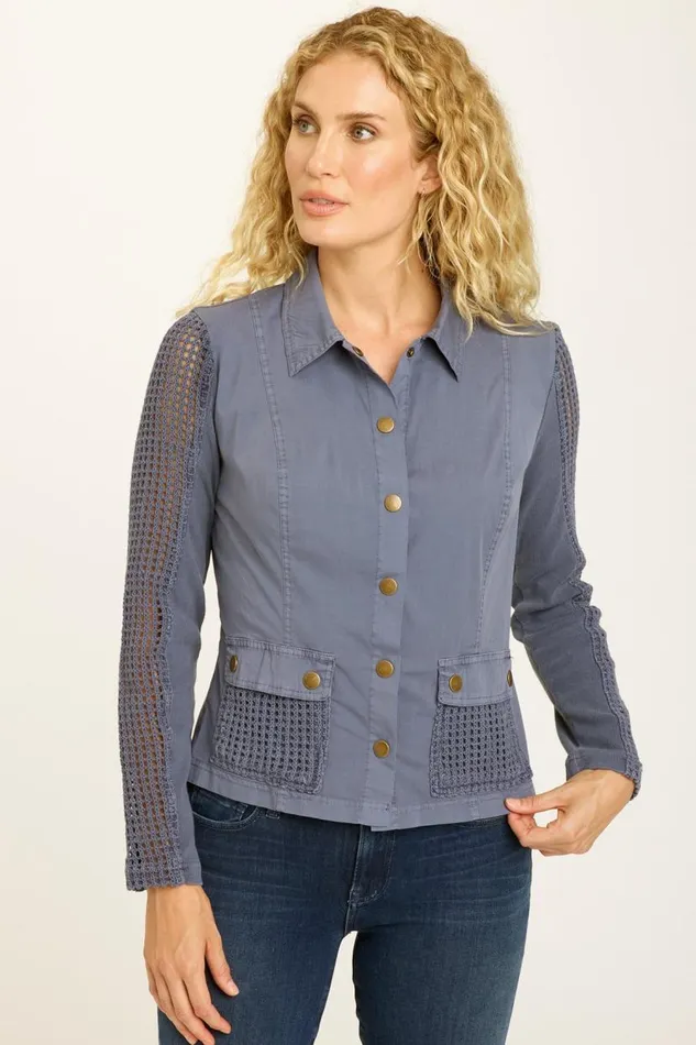 Danica Jacket Hypnotic Pigment Clothing XCVI Jackets