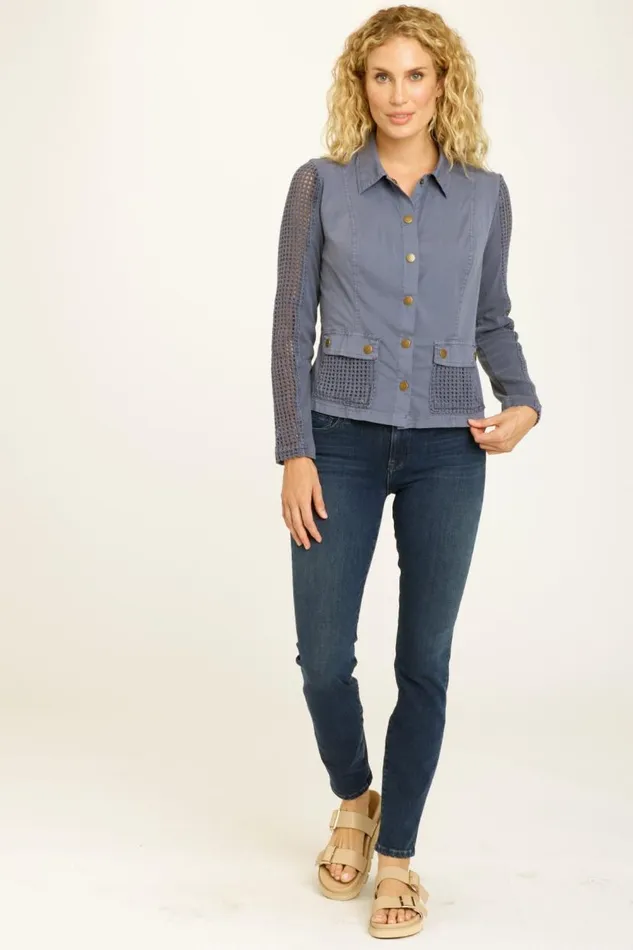 Danica Jacket Hypnotic Pigment Clothing XCVI Jackets