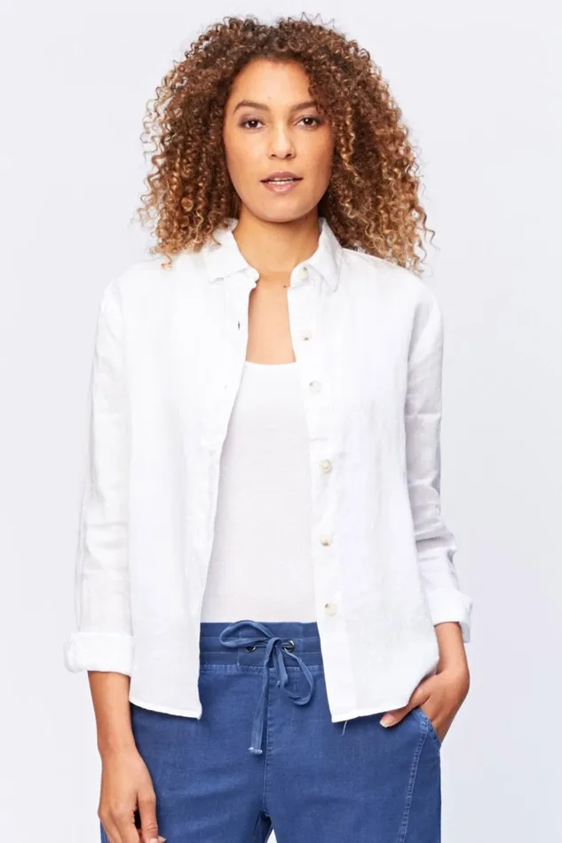 Dara Buttonup White Clothing XCVI ShirtsBlouses
