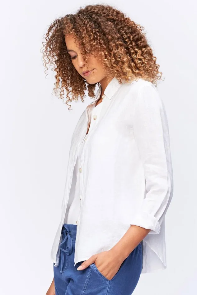 Dara Buttonup White Clothing XCVI ShirtsBlouses