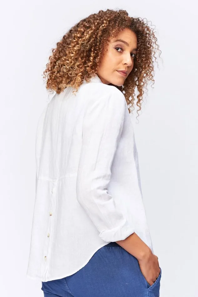 Dara Buttonup White Clothing XCVI ShirtsBlouses