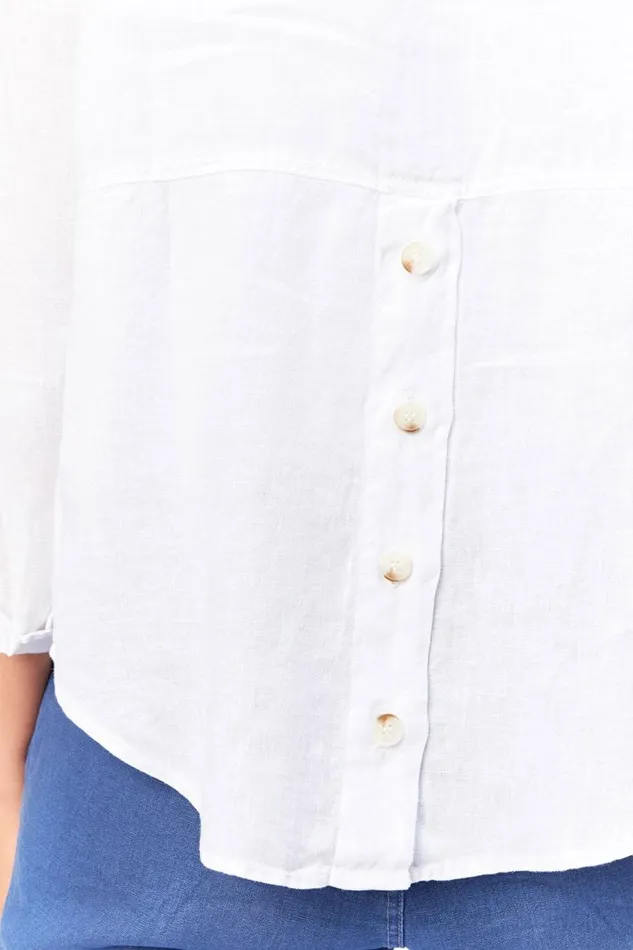 Dara Buttonup White Clothing XCVI ShirtsBlouses