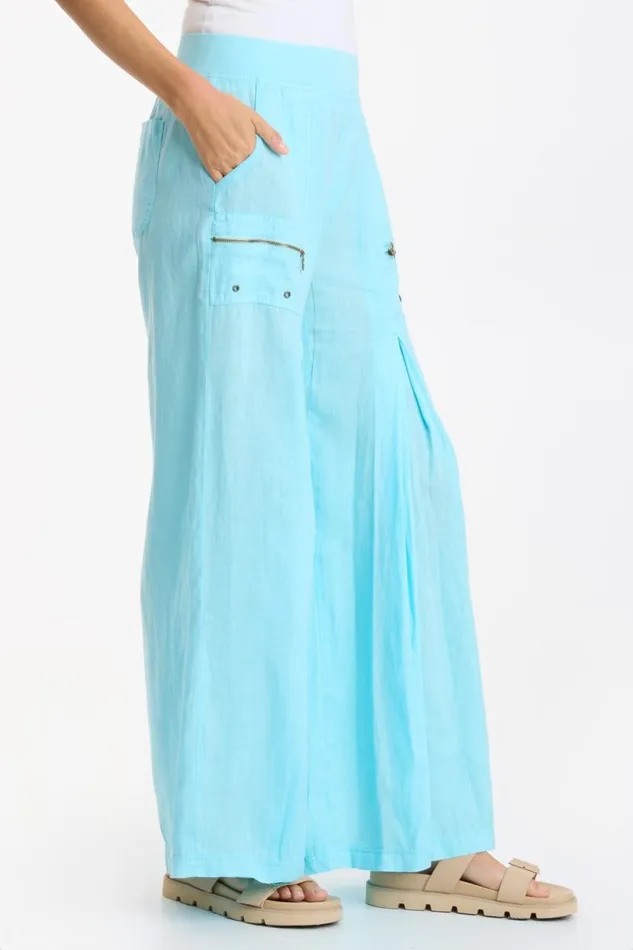 Darja Wide Leg Mermaid Tail Pigment Clothing XCVI Pants