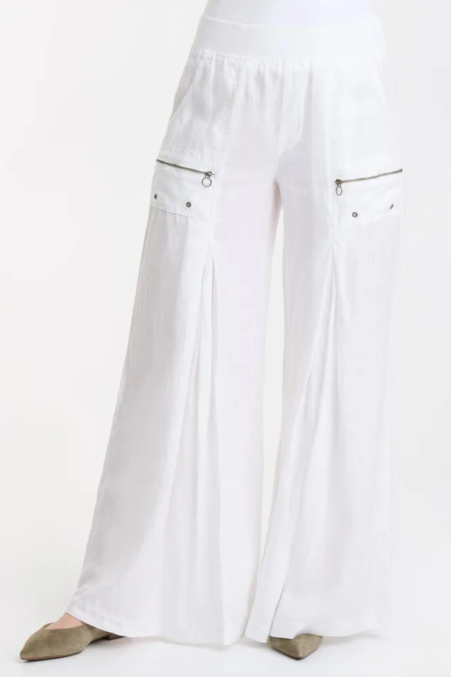 Darja Wide Leg White Clothing XCVI Pants