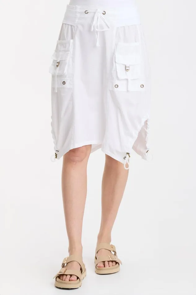 Delphine Mini White Clothing XCVI Skirts