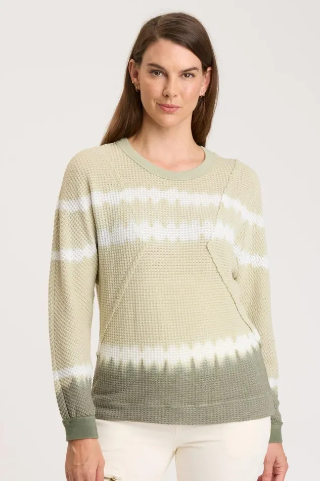 Delsi Pullover Caravel Wash Thicket Clothing XCVI Sweatshirts