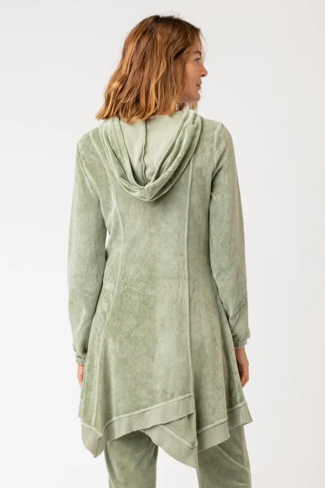 Demitra Hooded Jacket Elm Pigment Clothing XCVI Jackets