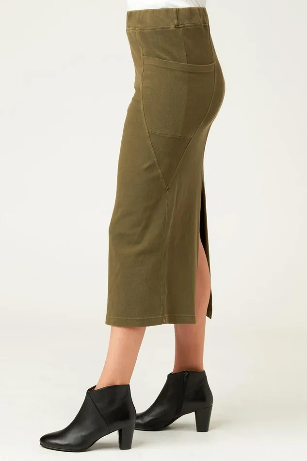 Dixon Pencil Skirt Courtyard Pigment Clothing XCVI Skirts