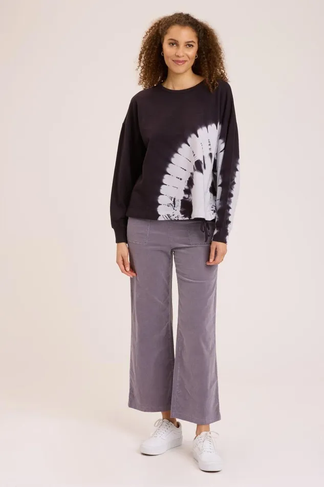 Dottie Drawcord Sweatshirt Adiago Wash Clothing XCVI Sweatshirts