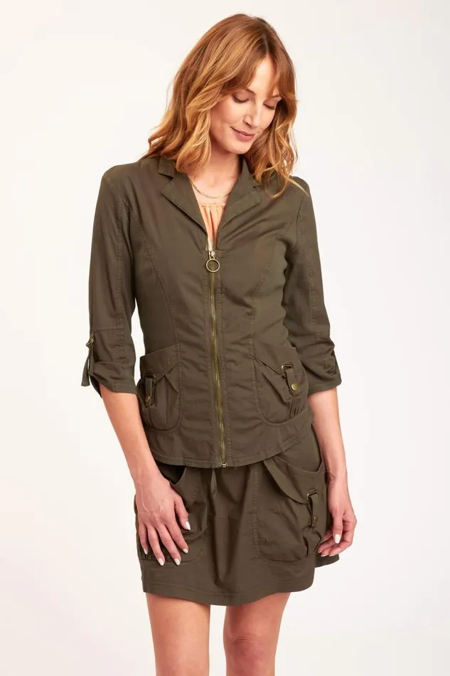 Drake Jacket Deep Fern Clothing XCVI Jackets