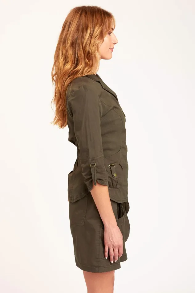 Drake Jacket Deep Fern Clothing XCVI Jackets
