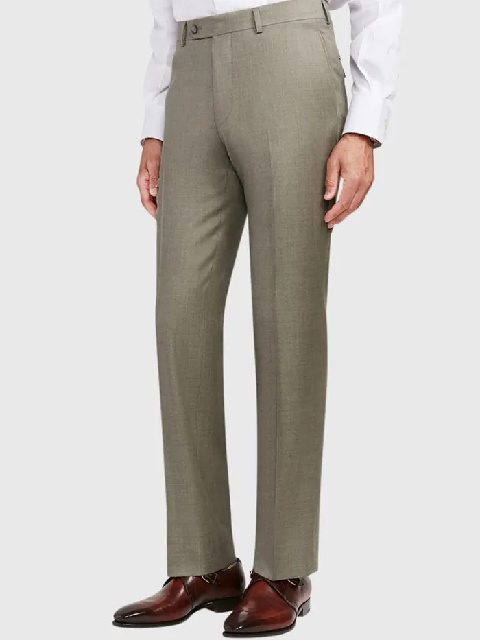 Dress Pants Mens Paul Stuart Super 130s Wool Sage Trouser Sage Dress Pants Mens Paul Stuart Super 130s Wool Sage Trouser Sage