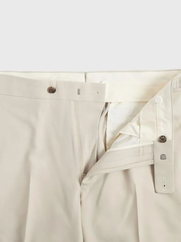 Dress Pants Mens Paul Stuart Wool Dress Trouser Stone