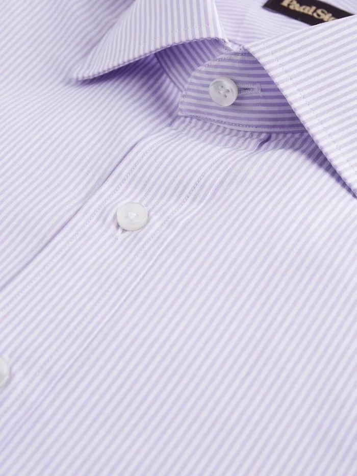 Dress Shirts Mens Paul Stuart Bengal Stripe Slim Fit Dress Shirt Lilac