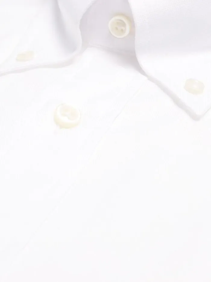 Dress Shirts Mens Paul Stuart Super 140s Cotton Button Down Collar Dress Shirt White
