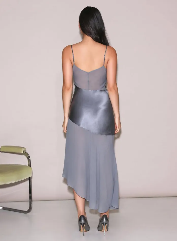 Dresses Clothing Fleur Du Mal Chiffon and Satin Slip Mr Grey