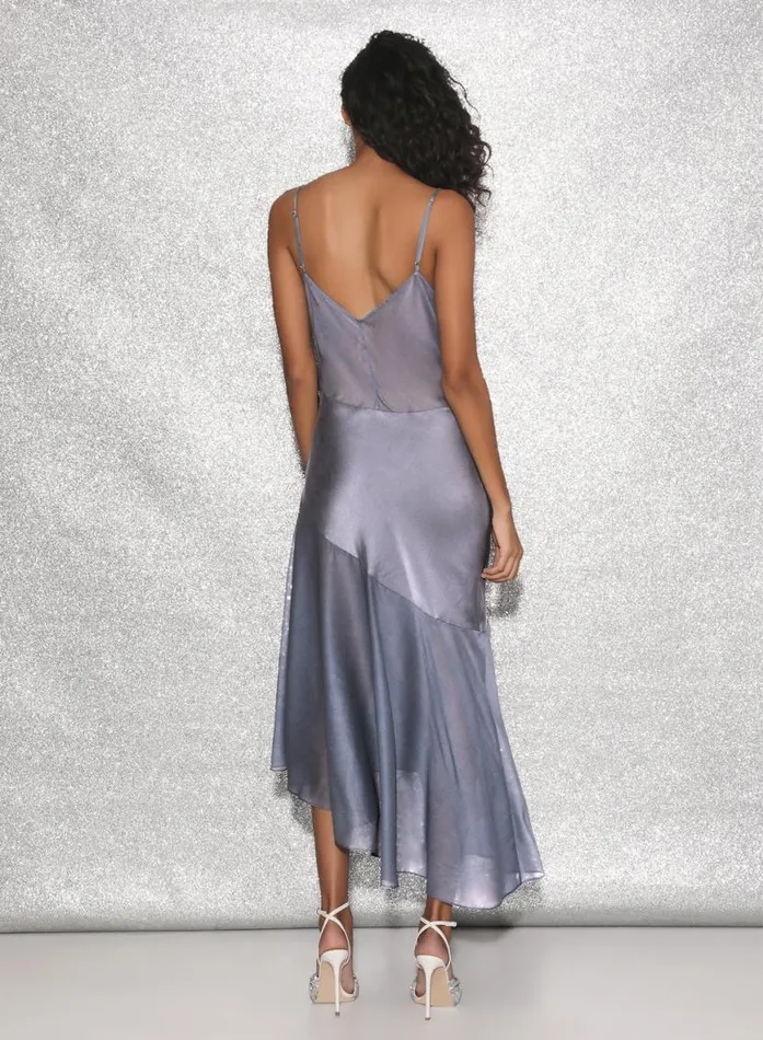 Dresses Clothing Fleur Du Mal Chiffon and Satin Slip Mr Grey