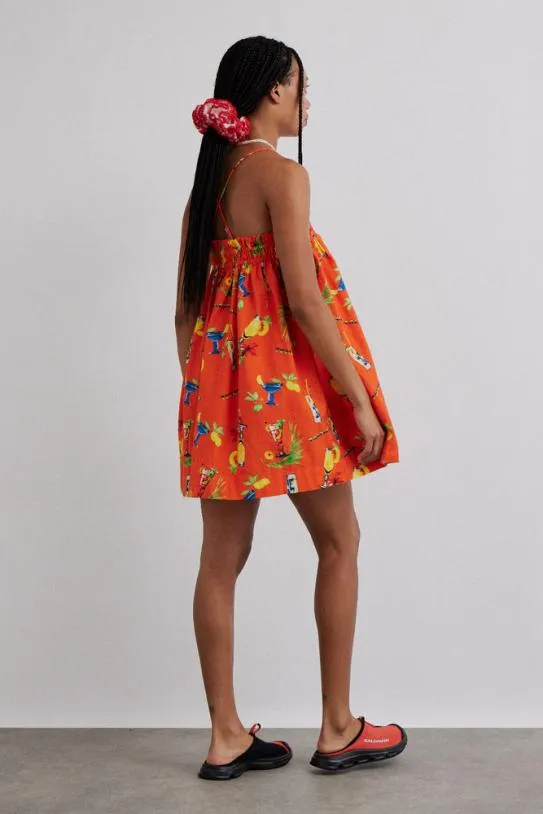 Dresses Women Damson Madder Lila Strappy Mini Dress 8211 Cocktail Print