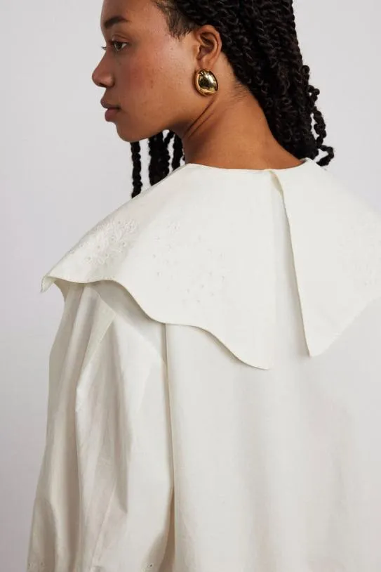 Dresses Women Damson Madder Mimi Mini Dress 8211 Off White Broderie