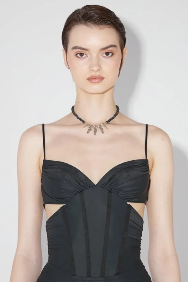 Dresses Women MISBHV Corset Mini Dress Black