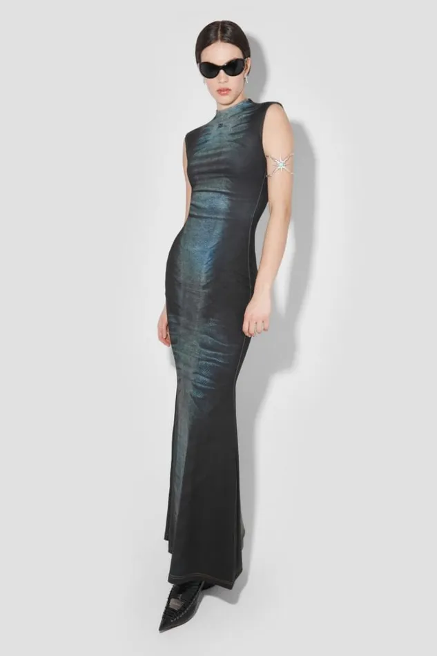 Dresses Women MISBHV Denim Poly Maxi Dress Mlc