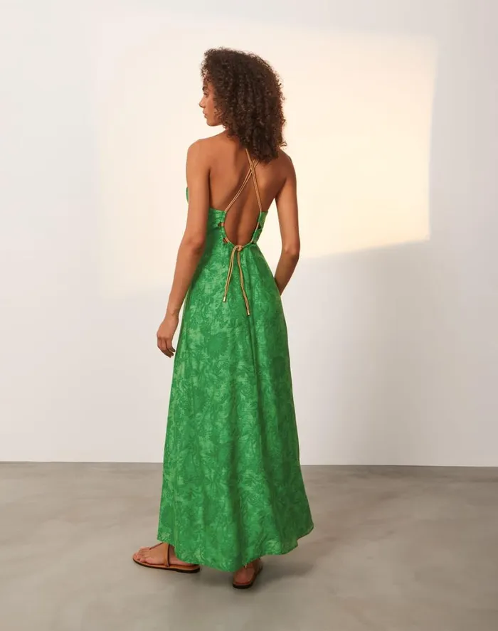 Dresses Women ViX Paula Hermanny Angie Long Dress 8211 Lennox Seaside