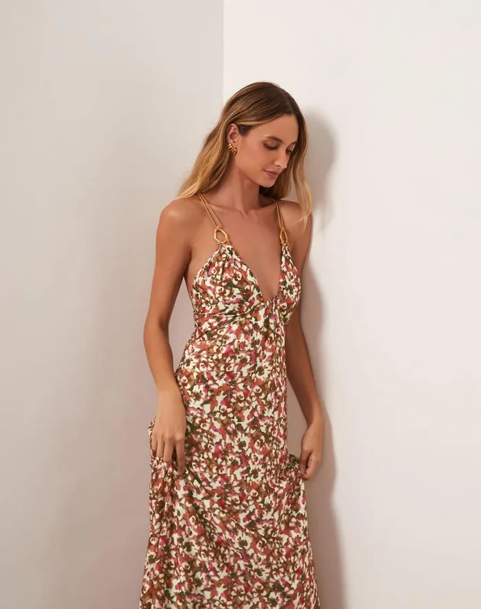 Dresses Women ViX Paula Hermanny Angie Long Dress 8211 Naia