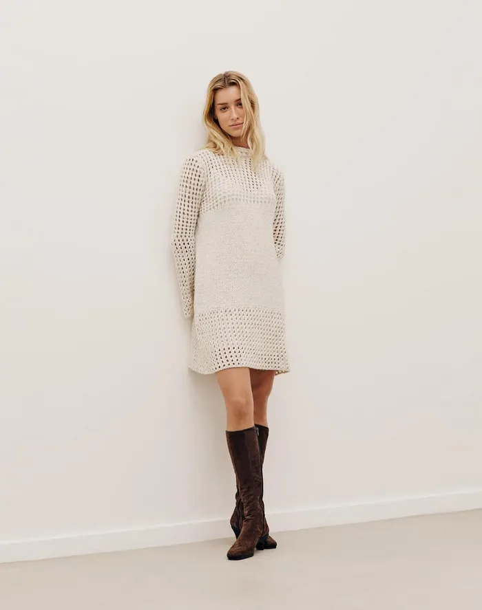 Dresses Women ViX Paula Hermanny Connie Short Dress 8211 Off White