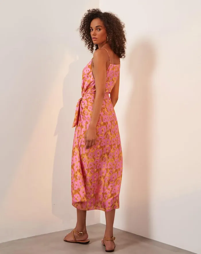 Dresses Women ViX Paula Hermanny Gisa Midi Dress 8211 Mosqueta