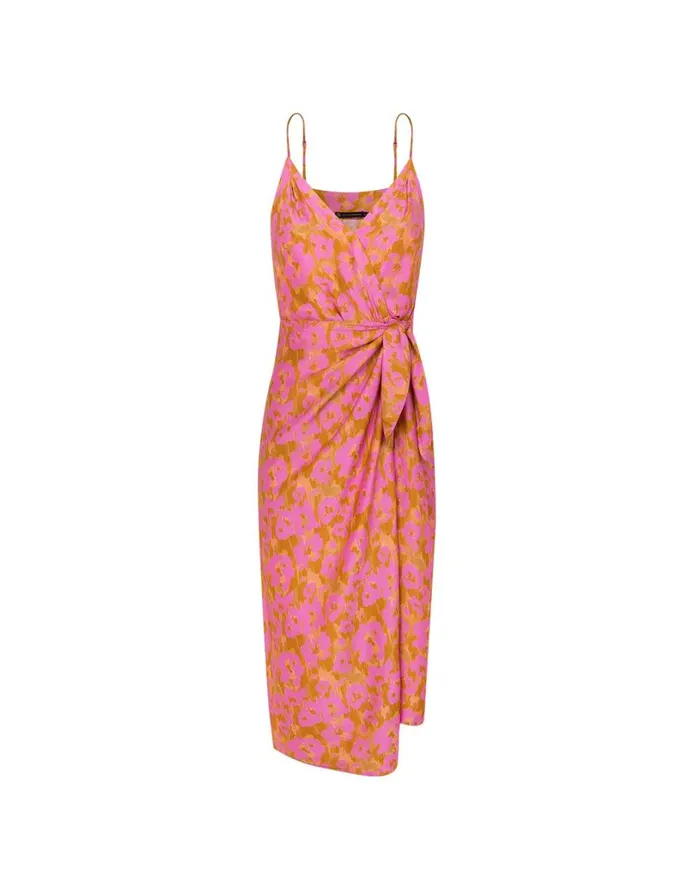 Dresses Women ViX Paula Hermanny Gisa Midi Dress 8211 Mosqueta