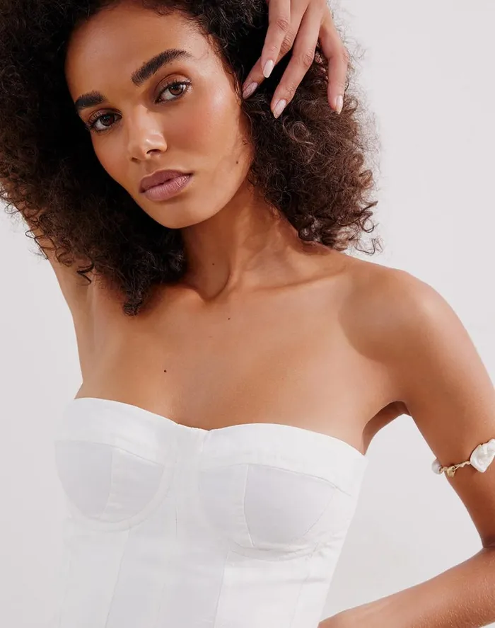 Dresses Women ViX Paula Hermanny Inara Midi Dress 8211 Off White