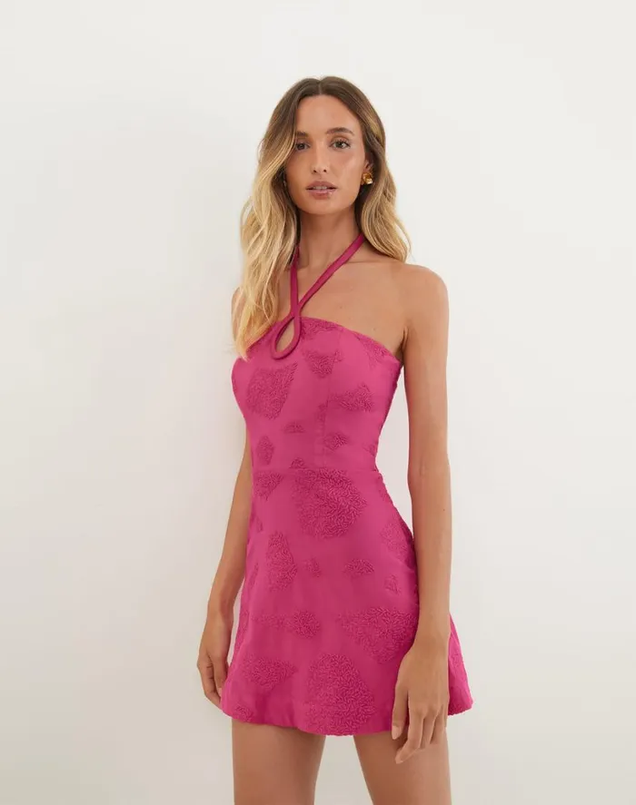 Dresses Women ViX Paula Hermanny Jordana Short Dress 8211 Orchid