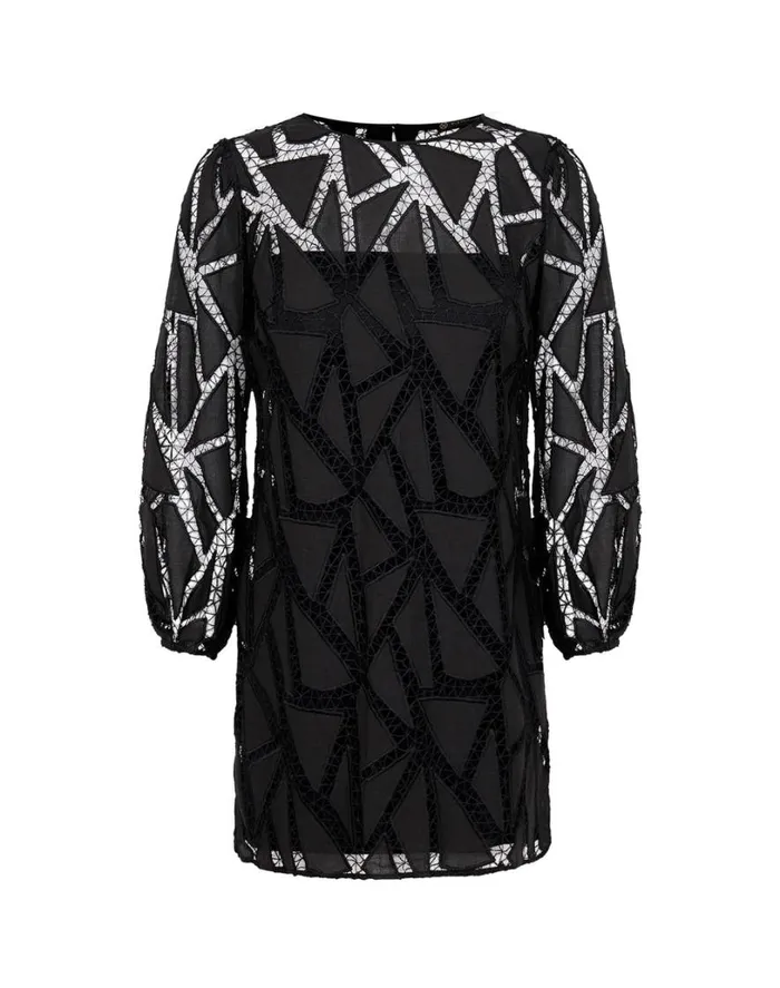 Dresses Women ViX Paula Hermanny Julieta Short Dress 8211 Black