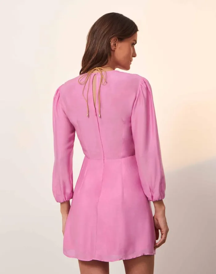 Dresses Women ViX Paula Hermanny Mel Detail Short Dress 8211 Gerbera