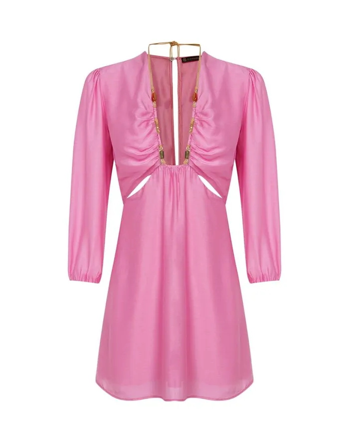 Dresses Women ViX Paula Hermanny Mel Detail Short Dress 8211 Gerbera