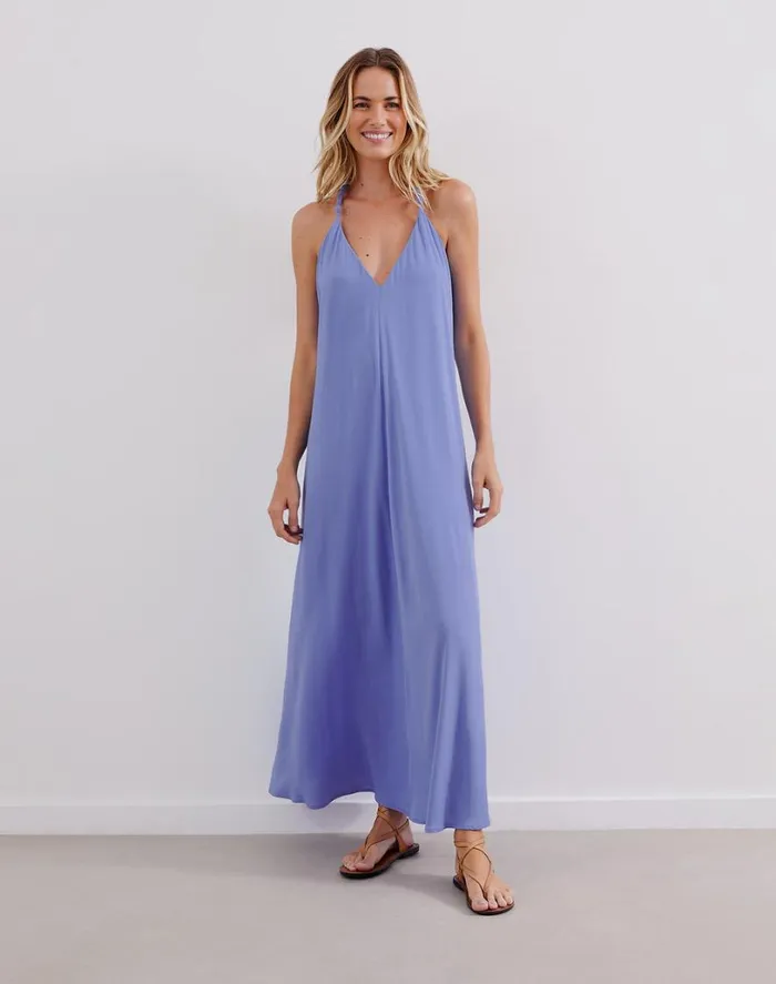 Dresses Women ViX Paula Hermanny Remi Detail Long Dress 8211 Infinite