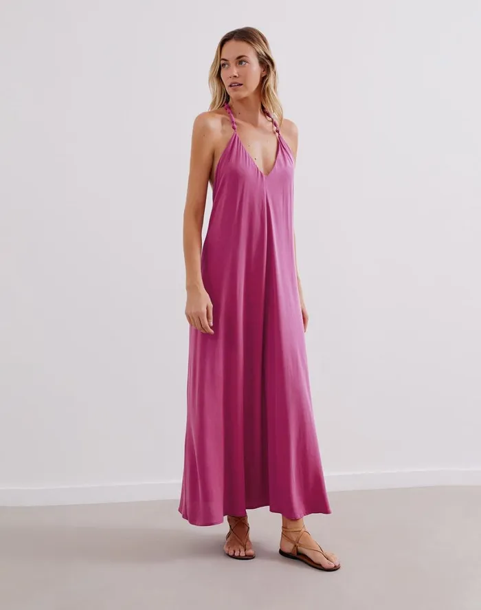 Dresses Women ViX Paula Hermanny Remi Detail Long Dress 8211 Jaipur
