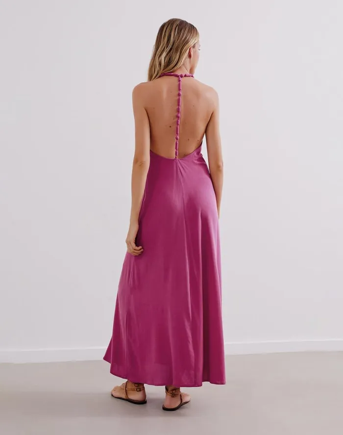 Dresses Women ViX Paula Hermanny Remi Detail Long Dress 8211 Jaipur