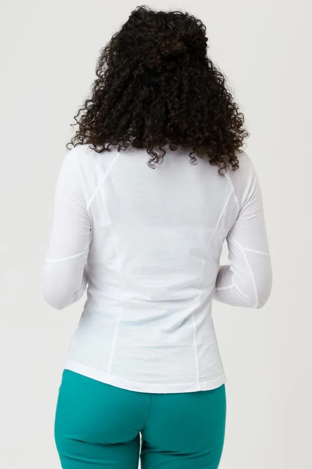 Edan Long Sleeve White Clothing XCVI ShirtsBlouses