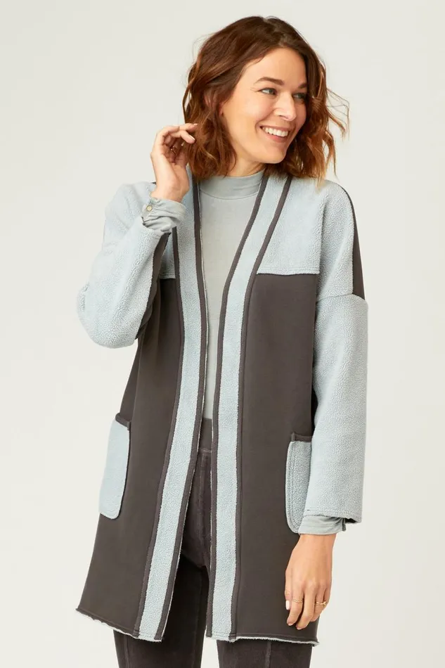 Edith Long Coat Griffin Pigment Clothing XCVI Jackets