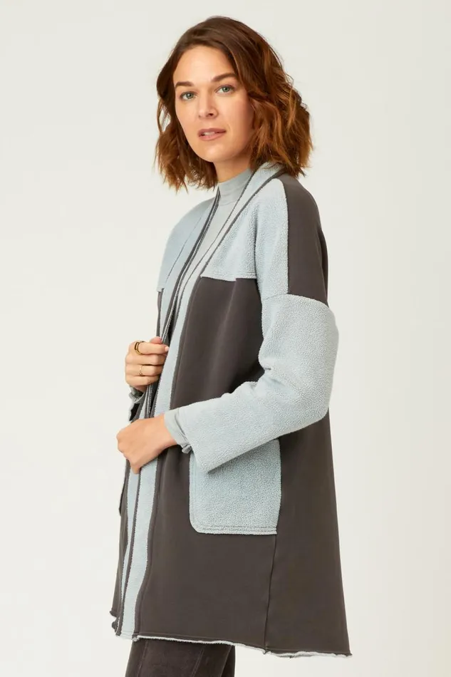 Edith Long Coat Griffin Pigment Clothing XCVI Jackets