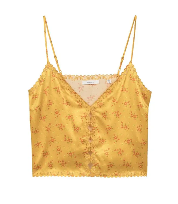 ELISE TOP Goldenrod Hillside Heather Shop DEN Tops