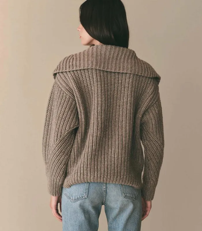 ELY HENLEY Tawny Birch Shop DEN Knitwear