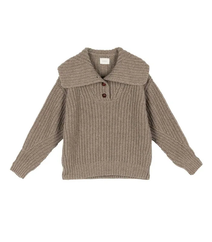 ELY HENLEY Tawny Birch Shop DEN Knitwear