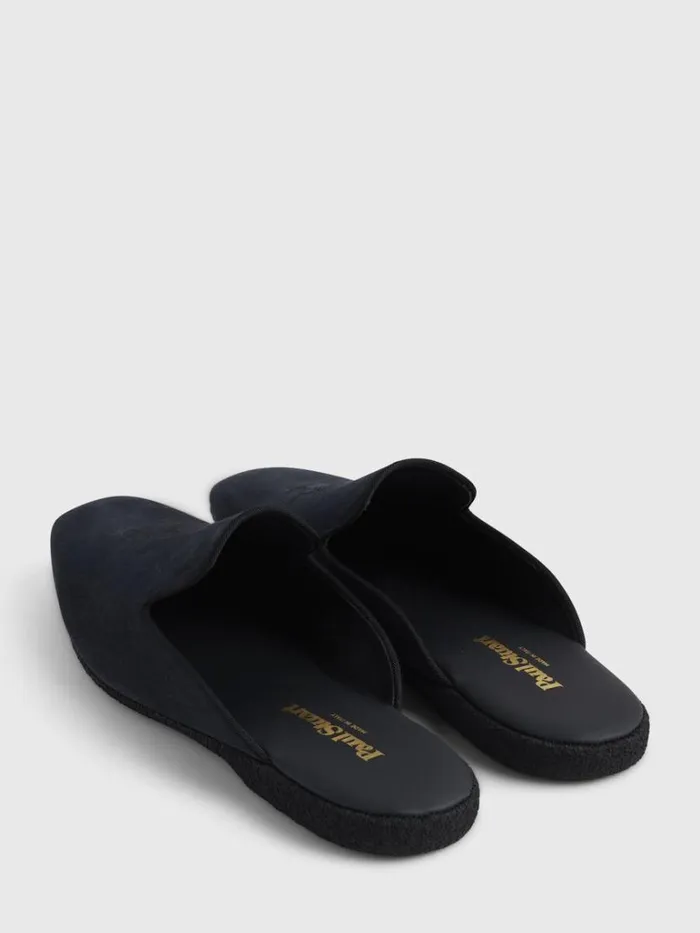 Evening Mens Paul Stuart Hamilton Suede SlipOn Black Evening Mens Paul Stuart Hamilton Suede SlipOn Black
