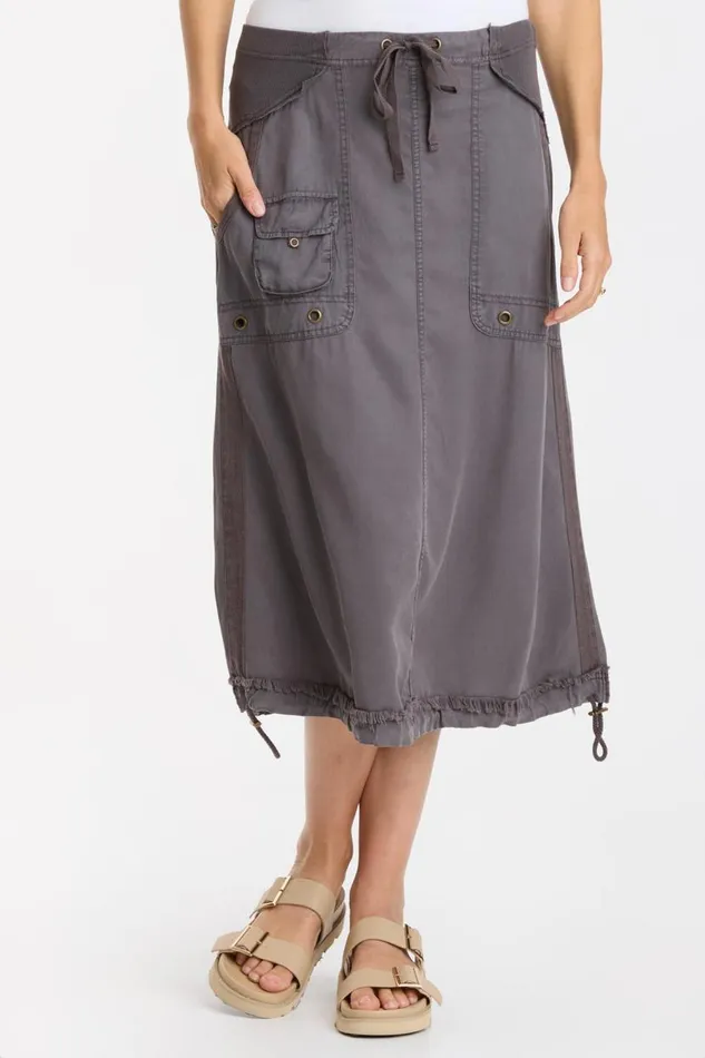 Finley Bubble Skirt Graphite Point Clothing XCVI Skirts