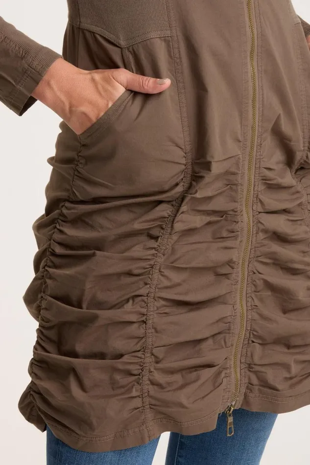 Fiore Jacket Deep Fern Clothing XCVI Jackets
