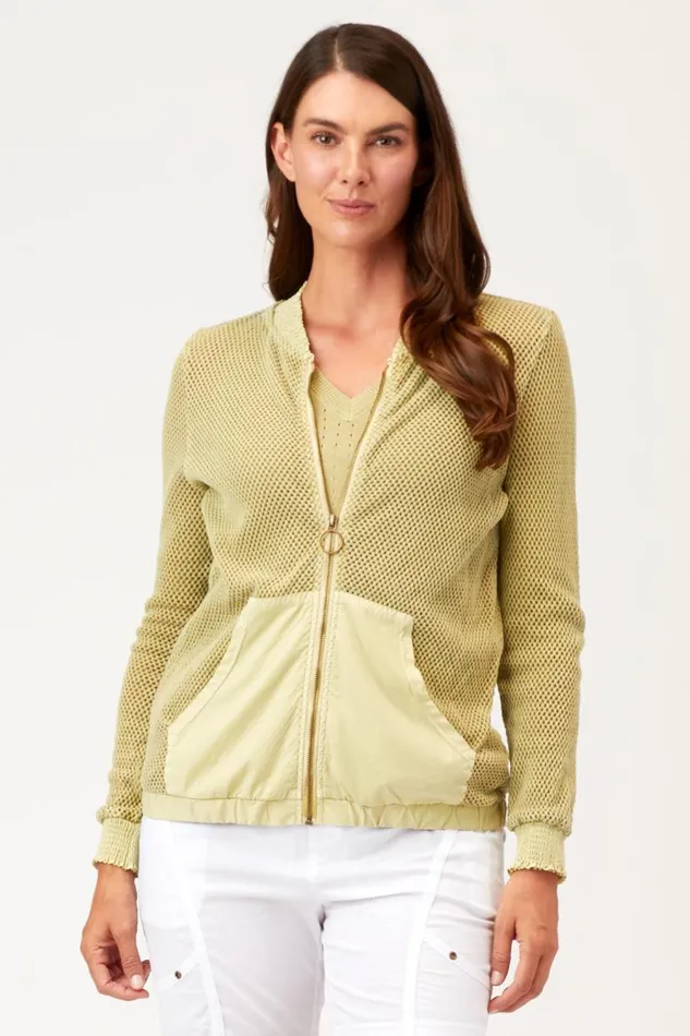 Flannery Bomber Woodbine Pigment Clothing XCVI Jackets